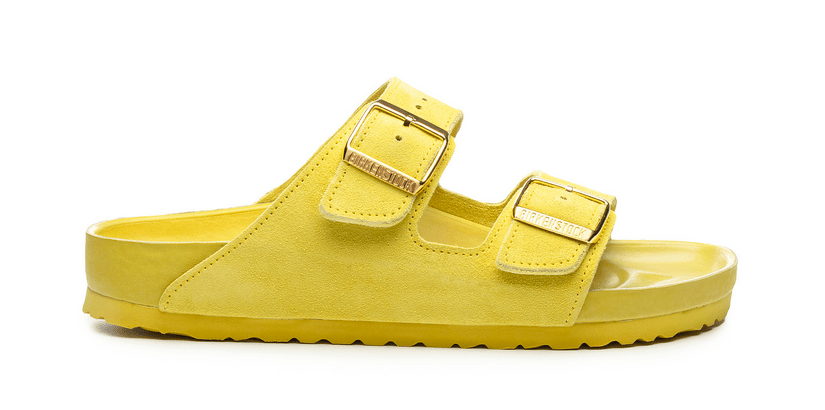 Frances McDormand e un paio di Birkenstock giallo&nbsp;limone.
