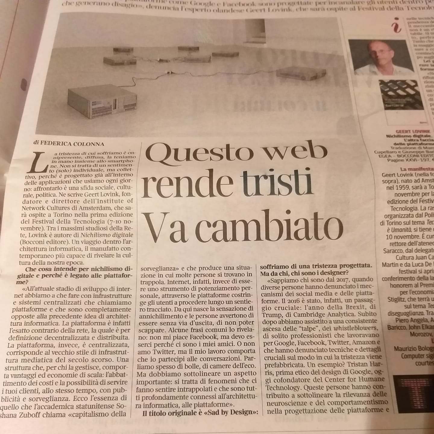 articolo Lettura