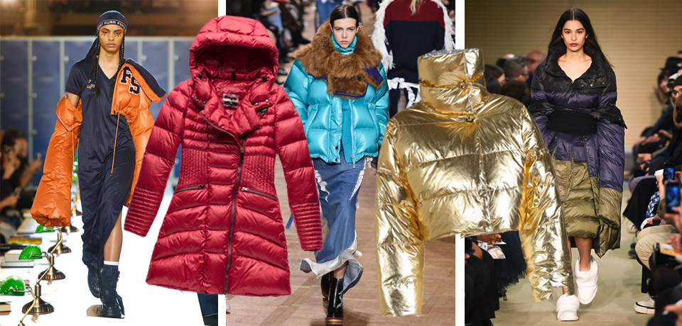 Piumini belli e colorati in alternativa ai cappotti. Viva l’inverno!