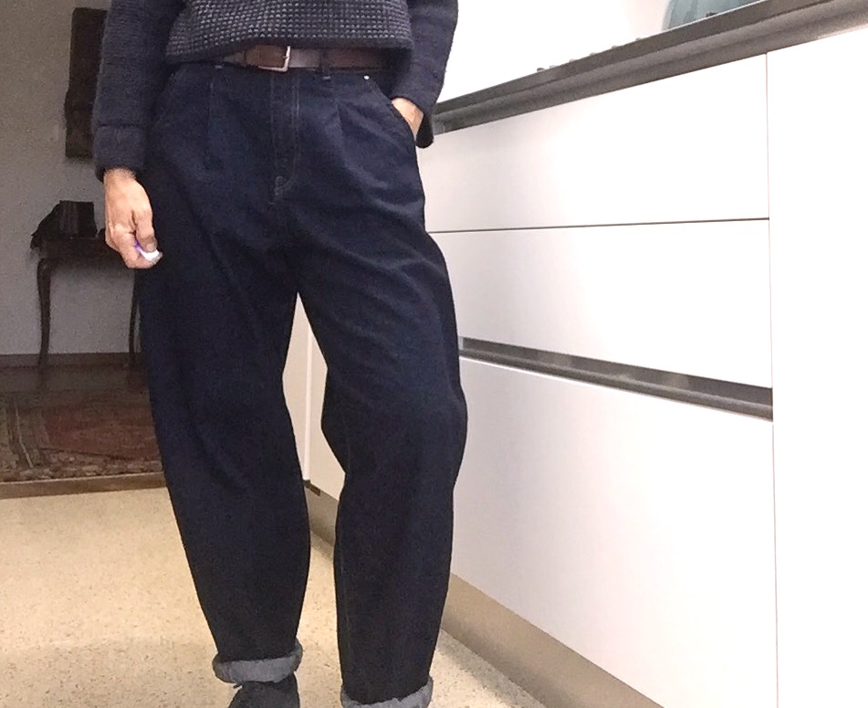 slouchy jeans