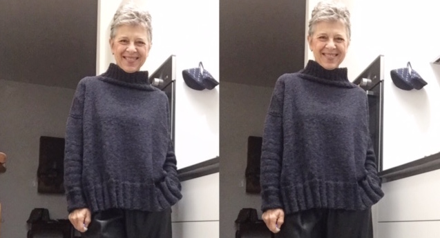 Come vestirsi: con un maglione fatto da sè, caldo e&nbsp;avvolgente