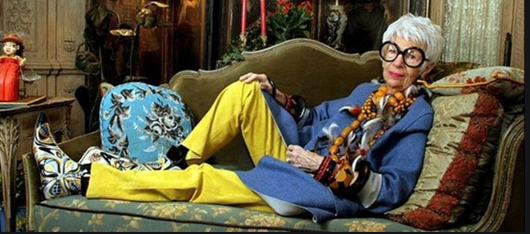 Come ci si sente a essere nella lista della fashion influencer con Iris&nbsp;Apfel