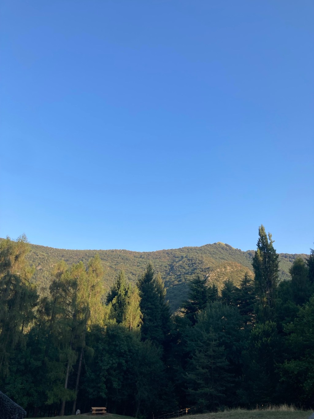 La luce di Prim’alpe, la sera